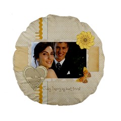 wedding - Standard 15  Premium Round Cushion 