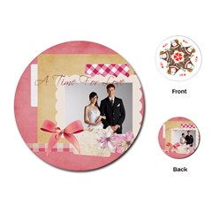 wedding - Playing Cards Single Design (Round)