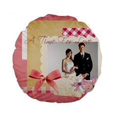 wedding - Standard 15  Premium Round Cushion 