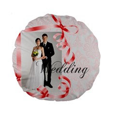 wedding - Standard 15  Premium Round Cushion 