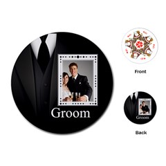 wedding - Playing Cards Single Design (Round)