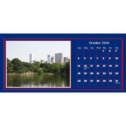 A Little Perfect Desktop Calendar 11x5 By Deborah Oct 2026