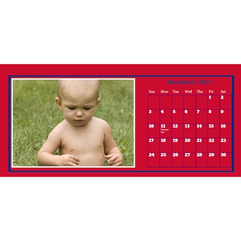 A Little Perfect Desktop Calendar 11x5 By Deborah Nov 2024