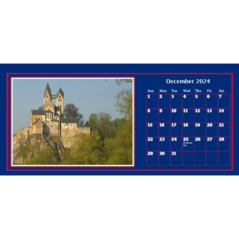 A Little Perfect Desktop Calendar 11x5 By Deborah Dec 2024