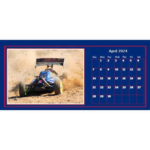 A Little Perfect Desktop Calendar 11x5 By Deborah Apr 2024