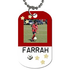 farrah dog tag - Dog Tag (Two Sides)