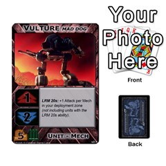Battletech: Domination V2 1 Supply Cards By Scott Heise Front - Spade5