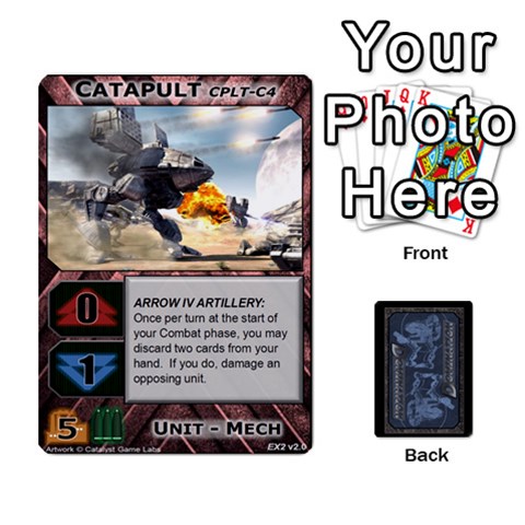 Battletech: Domination V2 1 Supply Cards By Scott Heise Front - Club10