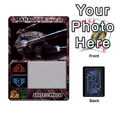 Battletech: Domination V2 1 Supply Cards By Scott Heise Front - Spade10