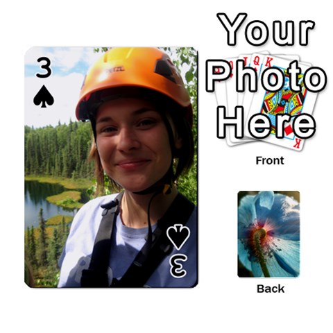 Playing Cards By Molly Front - Spade3