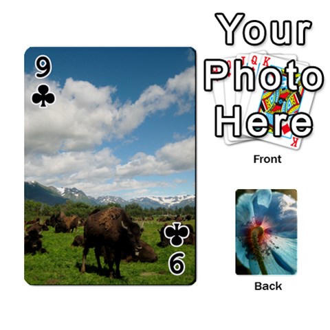 Playing Cards By Molly Front - Club9