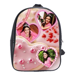 cookie hearts XL backpack - School Bag (XL)