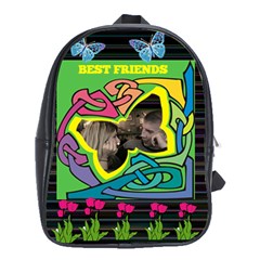 Best Friends large bookbag - School Bag (XL)