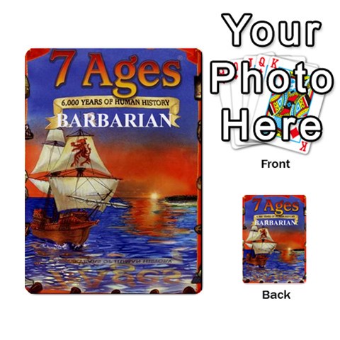 7 Ages Card Deck By Steve Fowler Back 51
