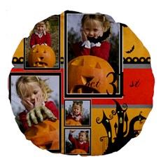 helloween - Large 18  Premium Round Cushion 