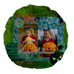 helloween - Large 18  Premium Round Cushion 