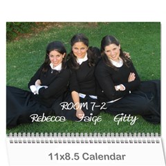 roomies!! - Wall Calendar 11  x 8.5  (12-Months)