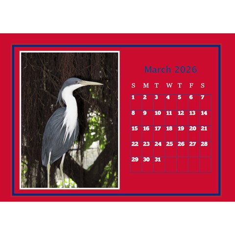 A Little Perfect Desktop Calendar (8 5x6) By Deborah Mar 2026