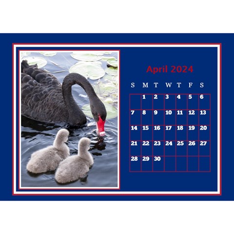 A Little Perfect Desktop Calendar (8 5x6) By Deborah Apr 2024