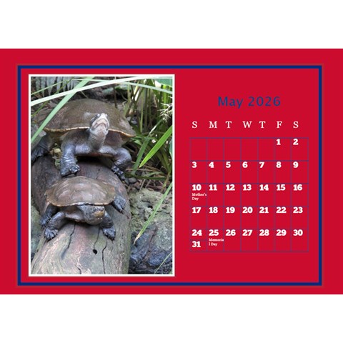 A Little Perfect Desktop Calendar (8 5x6) By Deborah May 2026