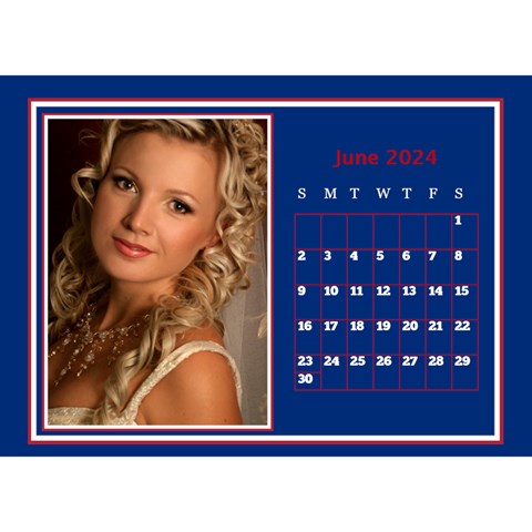 A Little Perfect Desktop Calendar (8 5x6) By Deborah Jun 2024