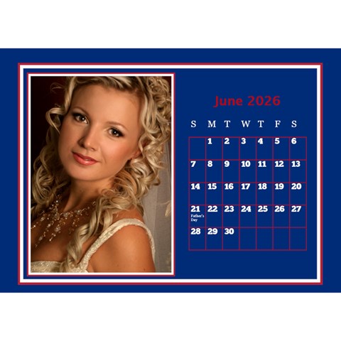 A Little Perfect Desktop Calendar (8 5x6) By Deborah Jun 2024