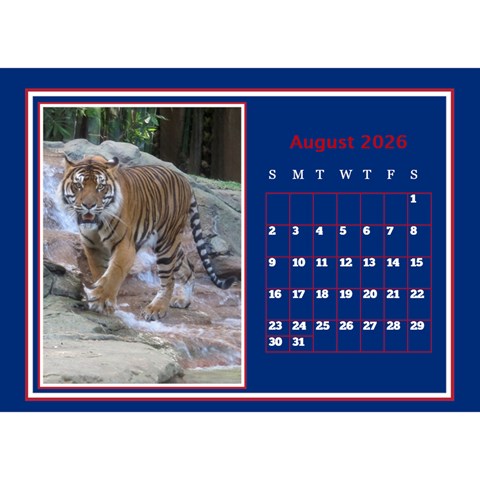 A Little Perfect Desktop Calendar (8 5x6) By Deborah Aug 2024