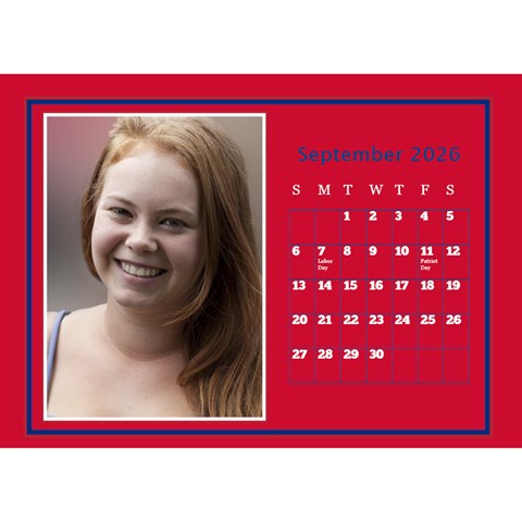 A Little Perfect Desktop Calendar (8 5x6) By Deborah Sep 2026