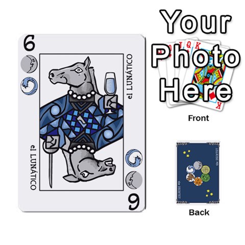 Decktet Español By Pixatintes Front - Heart7