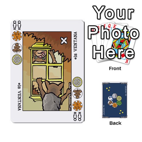 Decktet Español By Pixatintes Front - Spade4