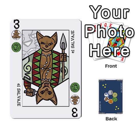 Decktet Español By Pixatintes Front - Spade7
