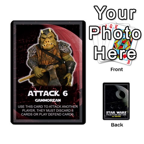 Star Wars Second Edition Game By Pixatintes Front - Spade3