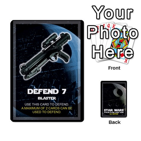 Star Wars Second Edition Game By Pixatintes Front - Heart2
