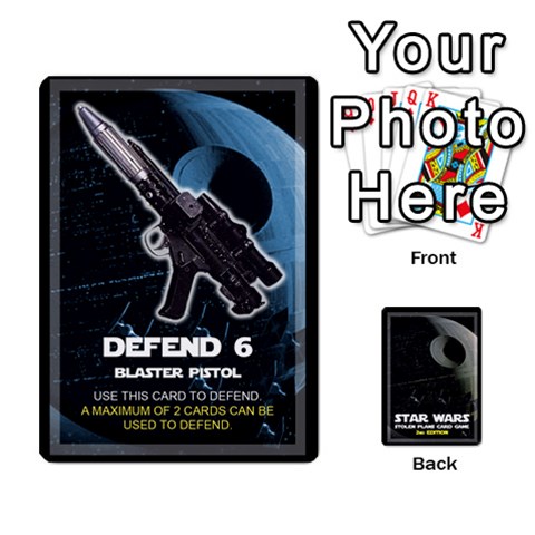Star Wars Second Edition Game By Pixatintes Front - Heart3