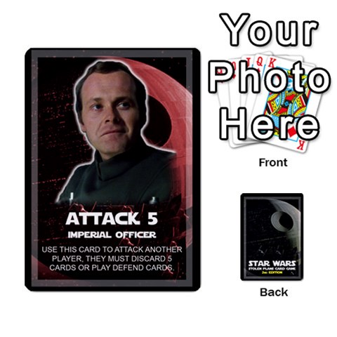 Star Wars Second Edition Game By Pixatintes Front - Spade5