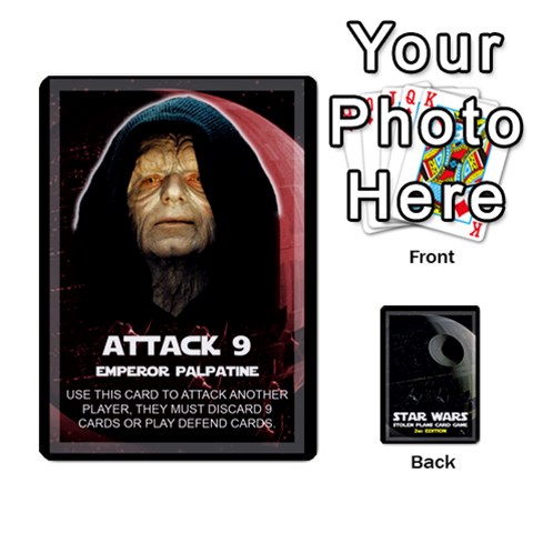 Star Wars Second Edition Game By Pixatintes Front - Spade6