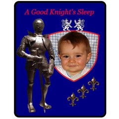 A Good Knight - Fleece Blanket (Medium)