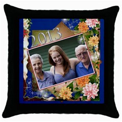 My 2013 Throw Cushion - Throw Pillow Case (Black)