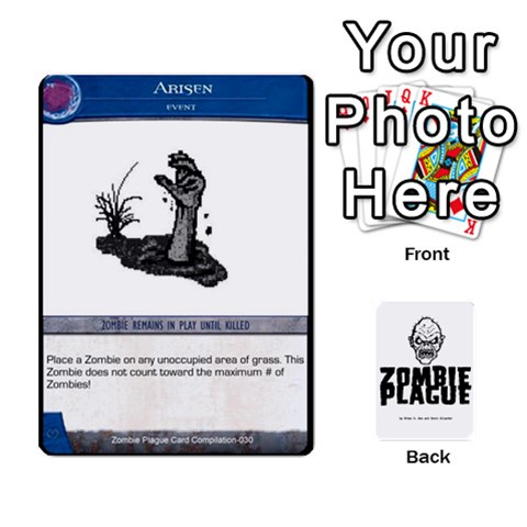 Jack Zombie Plague Card Compilation By Michael Front - HeartJ