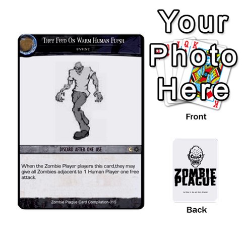 Jack Zombie Plague Card Compilation By Michael Front - DiamondJ