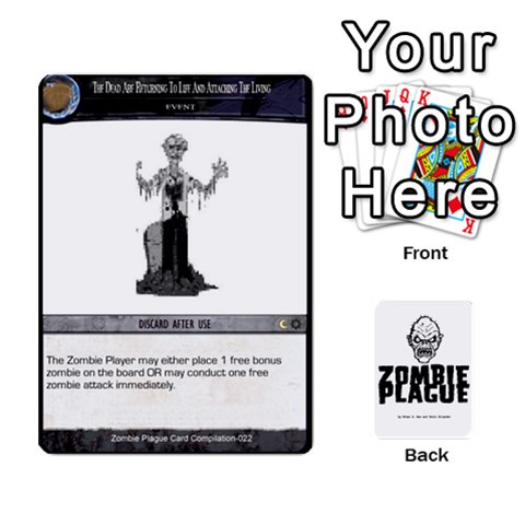 Ace Zombie Plague Card Compilation By Michael Front - DiamondA