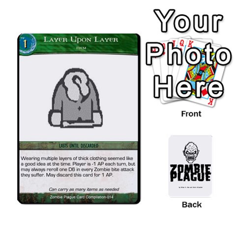 Zombie Plague Card Compilation By Michael Front - Spade7