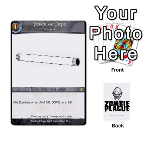 Zombie Plague New Cards By Michael Front - Spade3
