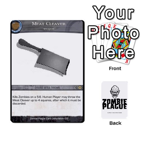 Queen Zombie Plague New Cards By Michael Front - SpadeQ