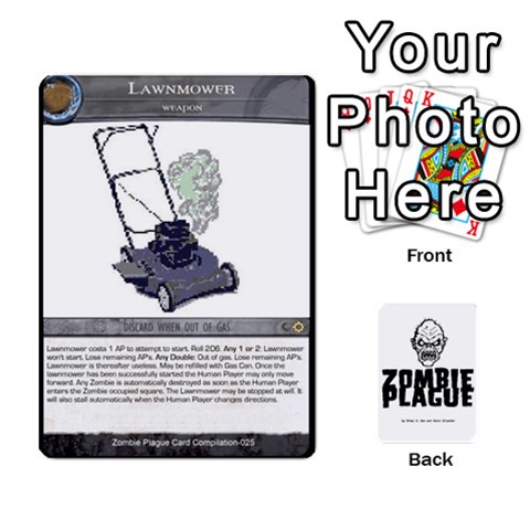 Zombie Plague New Cards By Michael Front - Heart2