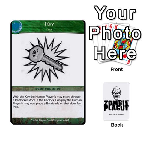 Zombie Plague New Cards By Michael Front - Heart3