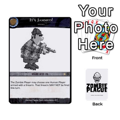 Zombie Plague New Cards By Michael Front - Heart5