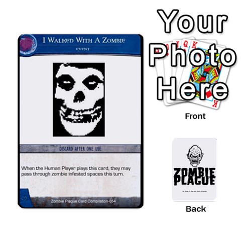 Zombie Plague New Cards By Michael Front - Heart6