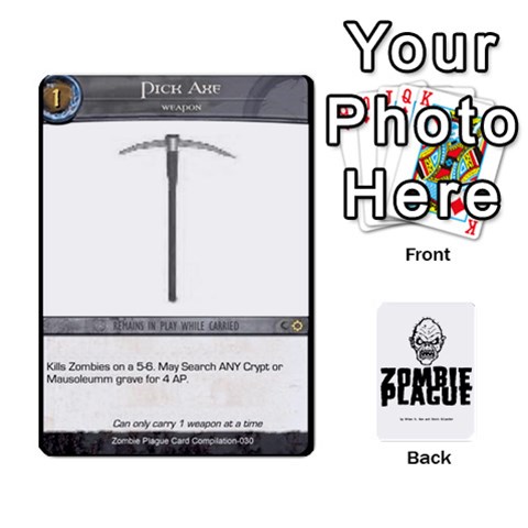Zombie Plague New Cards By Michael Front - Spade4