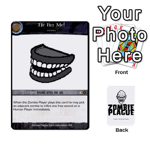 Queen Zombie Plague New Cards By Michael Front - HeartQ